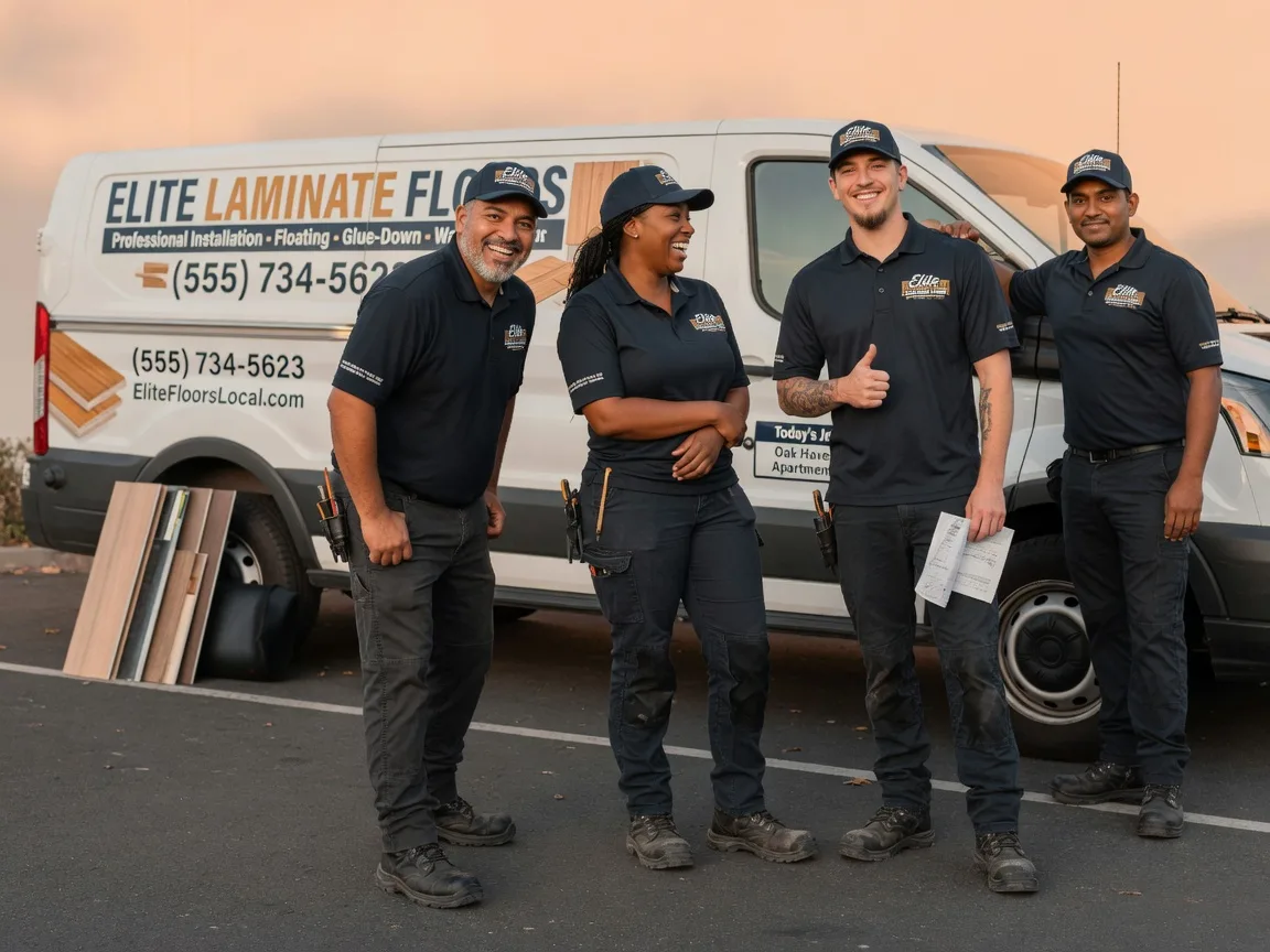 Laminate flooring installation company in New Plymouth, OH